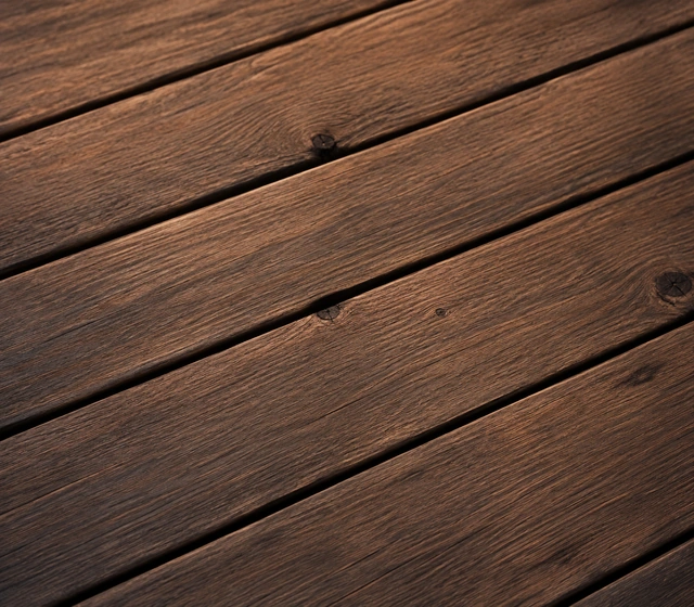 Wood walking surface