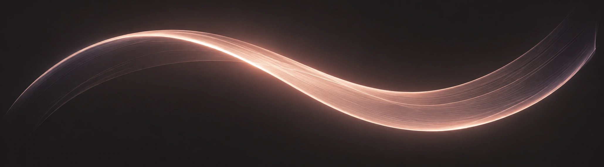 A smooth airy ribbon
